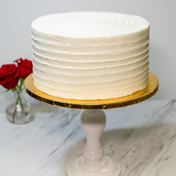 Double Height Wedding Cake